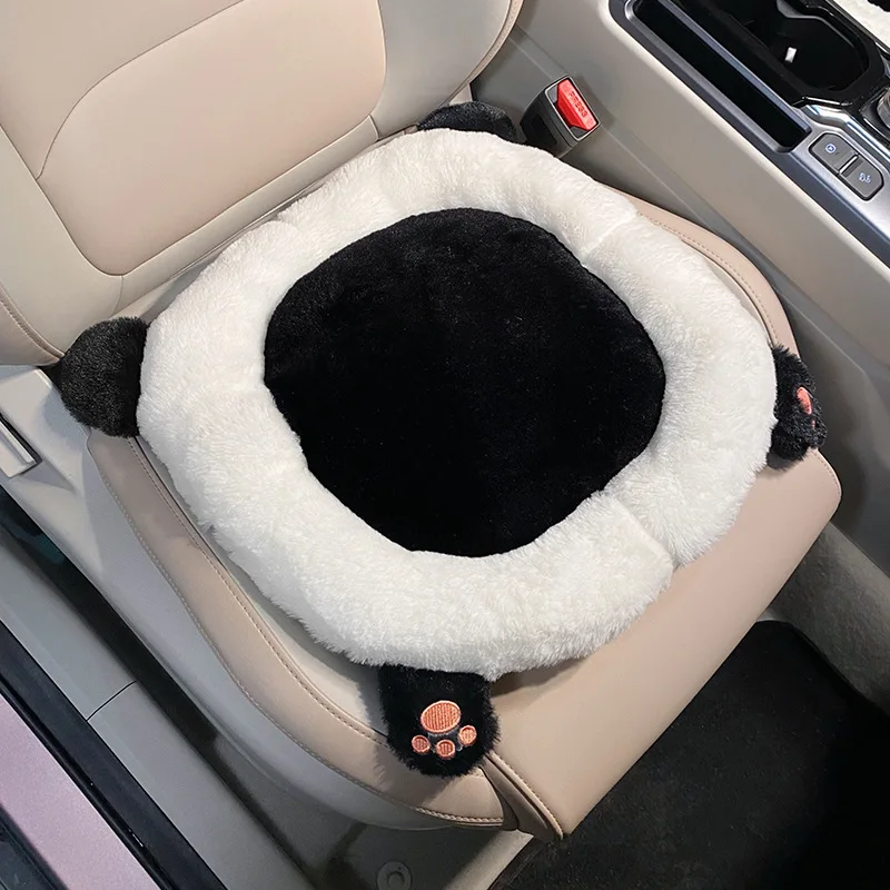 Car Interior Accessories Car headrest pillow Plush Car Waist Support Holder and Cushion Cute Inter Kits for Woman