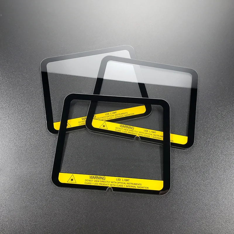 0.55-3mm Eye protection Anti-glare Glass Customized Transmittance Roughness AG Glass Original Tempered Glass