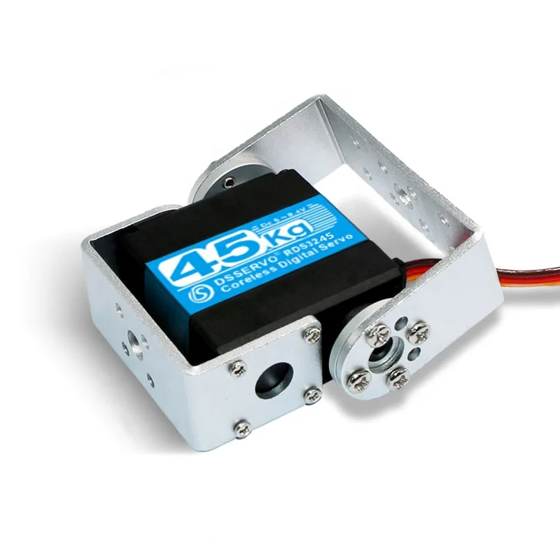 Aluminum Case 45KG Robotic Servo RDS3245 Waterproof Digital Metal Gear Coreless Servo For RC Car Truck Crawler Robot