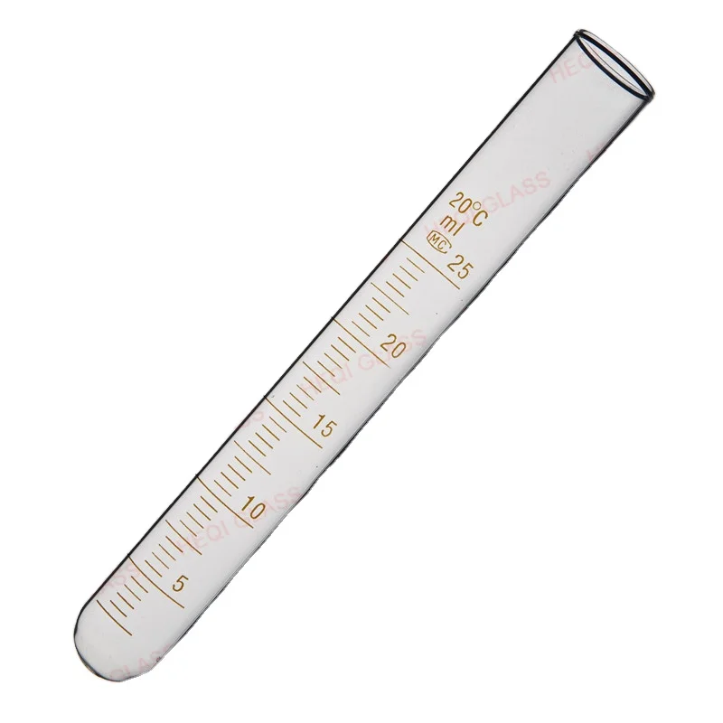 Лабораторная посуда Boro 3,3, стеклянная круглая центрифужная трубка с градиентом