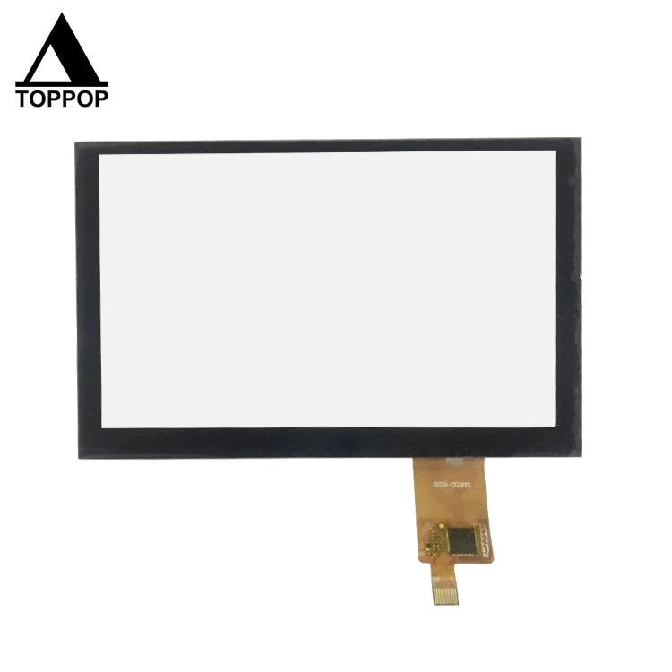 ODM CTP пейзаж 5,0 дюймов I2C G + G емкостный сенсорный экран панель FT5426 10 булавки гибкие печатные платы CTP