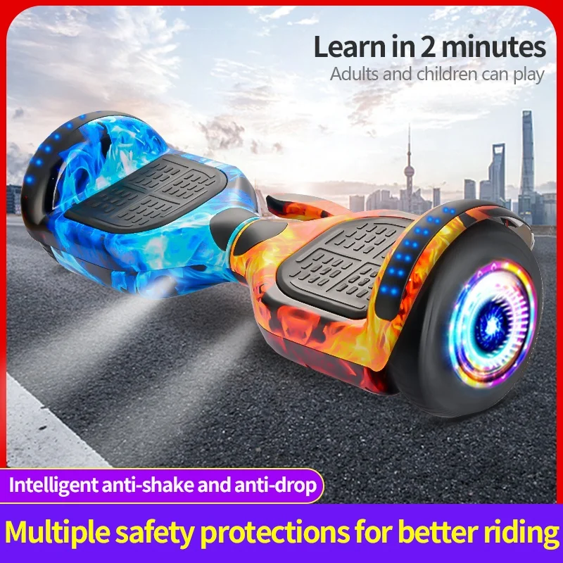 Cheap price 6.5 inch self balancing scooter electric kids balance wheel with music player 250w motor