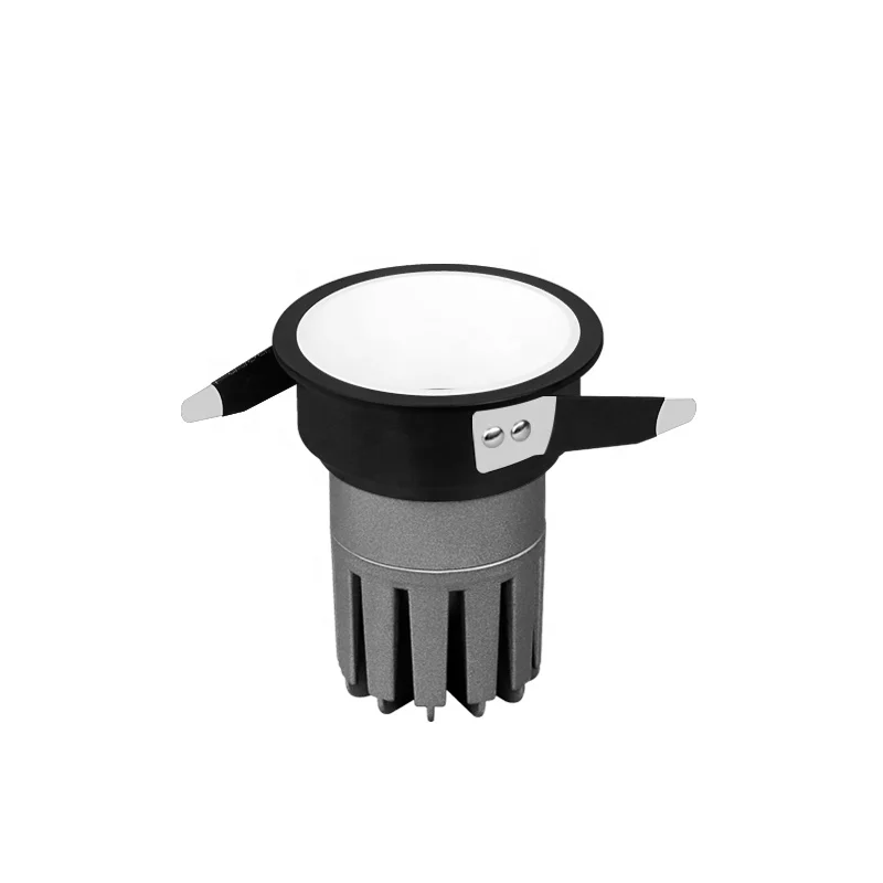 GU10 MR16 Aluminum Recessed LED Downlight Frame Down Light Fixture Holder Fittings