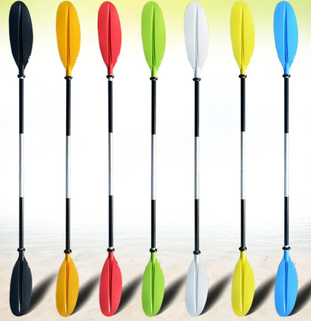 Hot Selling Colorful Aluminum Detachable Four-piece iSUP Inflatable Boat Kayak Paddle