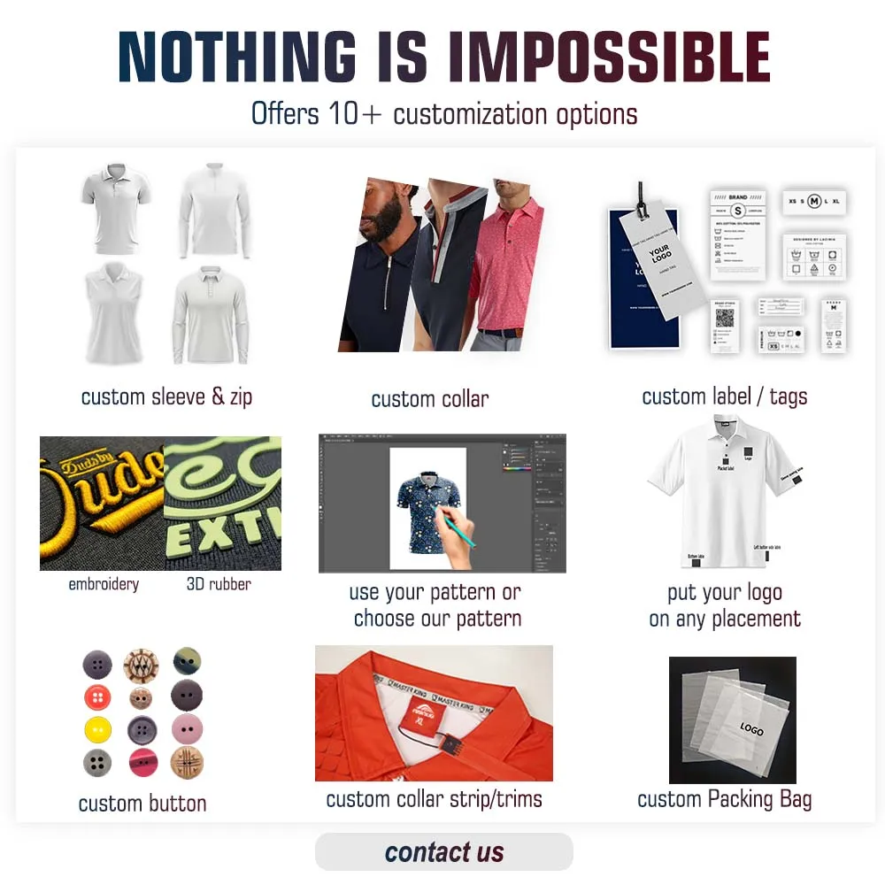 business custom logo luxury sustainable waterproof  golf shirts ice silk moisture wicking golf shirt with vent