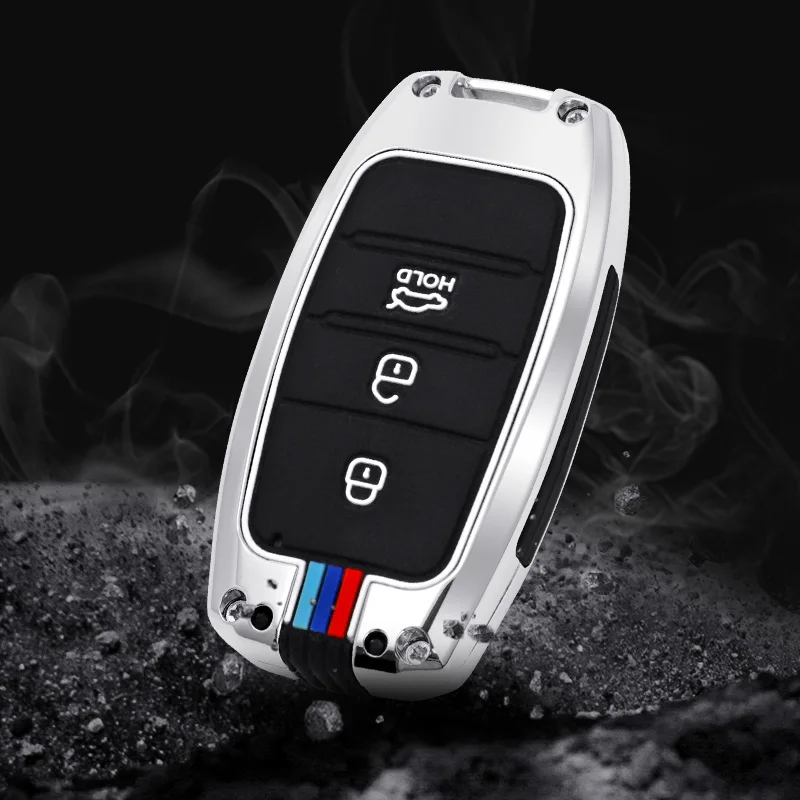 Zinc Alloy Silicone Car Key Case Cover For KIA Rio Rio5 Sportage Ceed Cerato K3 KX3 K4 K5 Cerato Sorento Optima Cerato Picanto