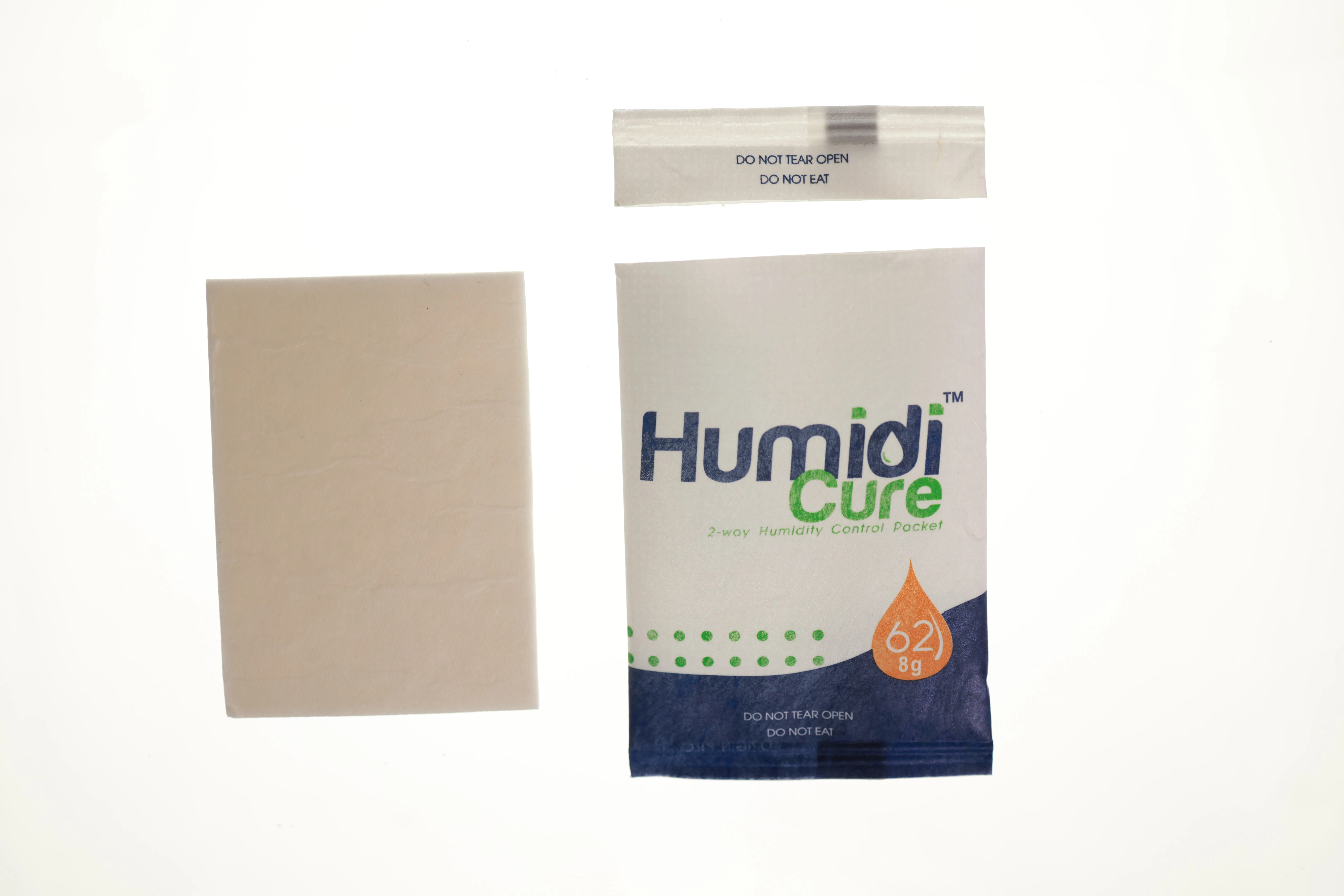 RH62% 8 grams two way fiber humidity pack package packet stabilizer dried flowers leaves