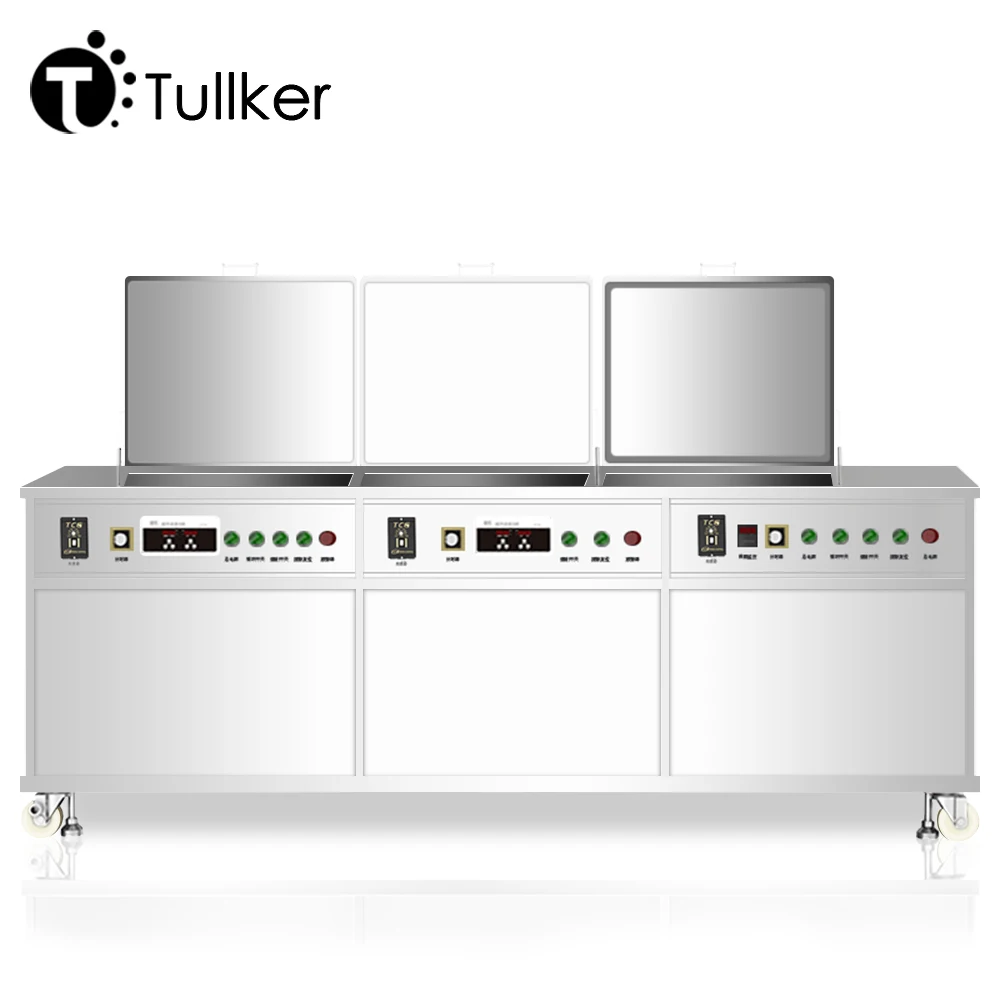 Цифровой Ультразвуковой очиститель с тремя резервуарами, система для промывки и сушки металлических форм для воска и масла, оборудование для автоматической стиральной машины, 264L