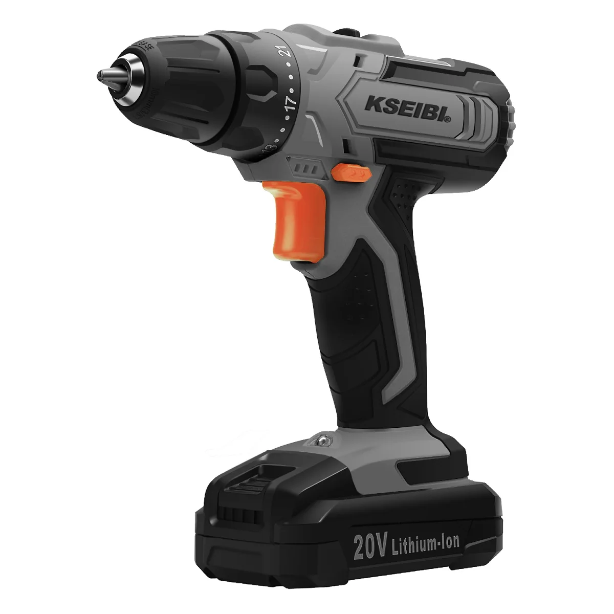 KSEIBI Cordless Impact Drill 20v Rechargeable Portable