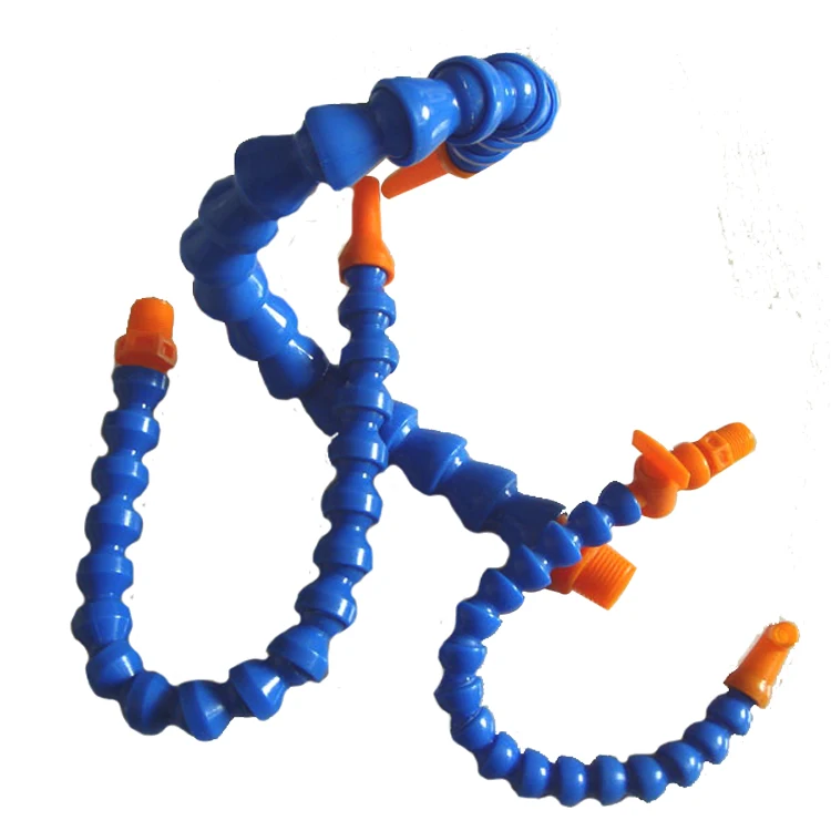 Круглая охлаждающая труба с резьбой, пластиковая труба для охлаждения воды, масла, охлаждающей жидкости, гибкая трубка для охлаждения