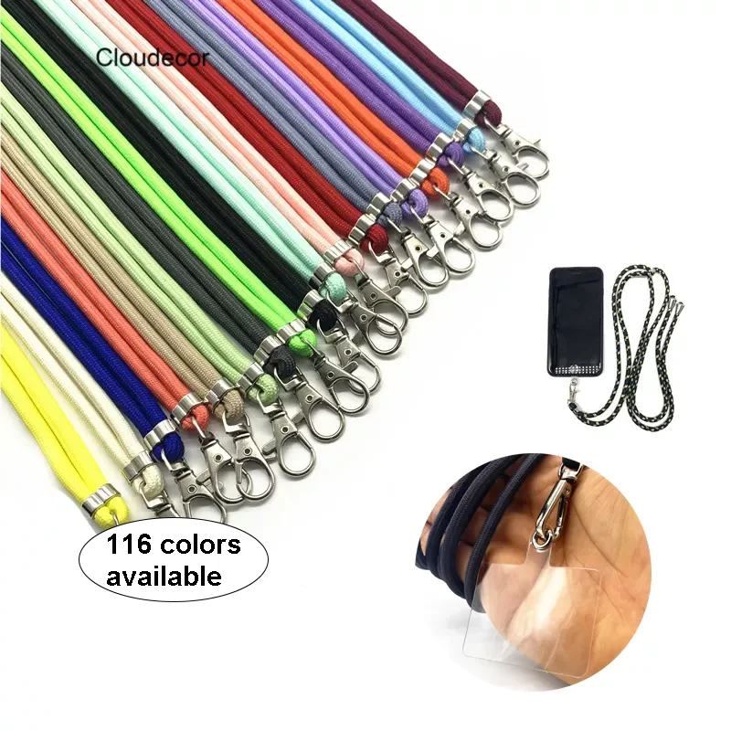 Ожерелье с ремешком на руку для телефона, идеально подходит для использования на открытом воздухе, совместим с большинством чехлов для телефона, регулируемый шнур для телефона