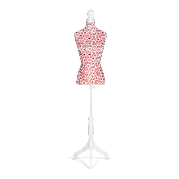 Showcase Decoration pink Female Torso Half Body Mannequin