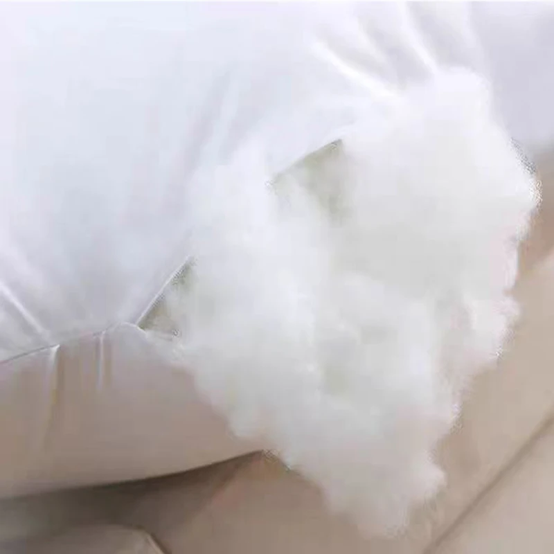 Queen Size Hotel Pillow 100% Polyester Fiber Filled Bed Pillow Cushion
