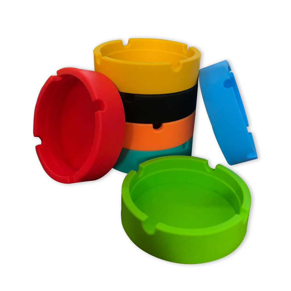 Free Smaples Factory Wholesale silicone ash tray ashtray