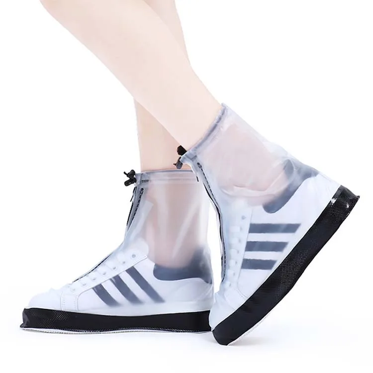 High Quality Fashion Waterproof Non-slip PVC Shoes Covers Rain Boots
