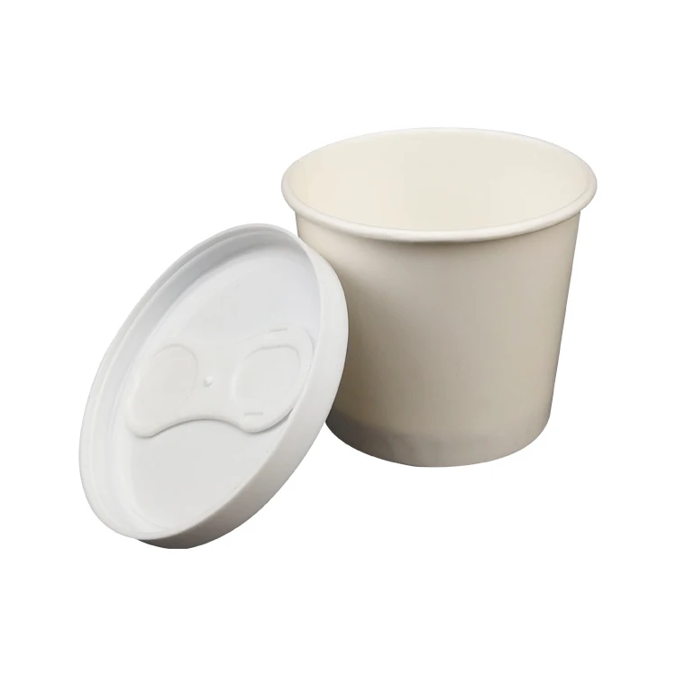 
Wholesale Customized Logo Pattern 750ml Eco Friendly Ice Cream Paper Cup With Lids 