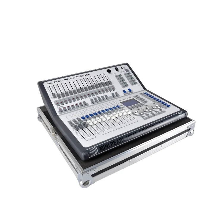 VORLANE Stage Equipment Digital Display Mini Pearl 1024 Channel DMX512 LED Lighting Console DMX Computer Light Controller