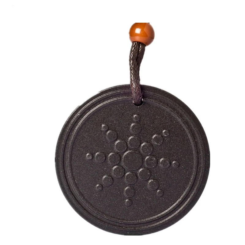 2024 Quantum Scalar Energy Pendant Health Necklace Lava Material