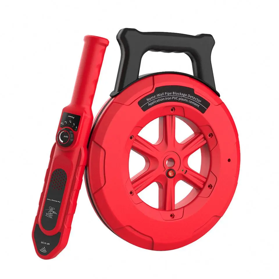 40m Depth NF-5140 Portable Handheld Wall PVC Iron Pipe Blockage Detector