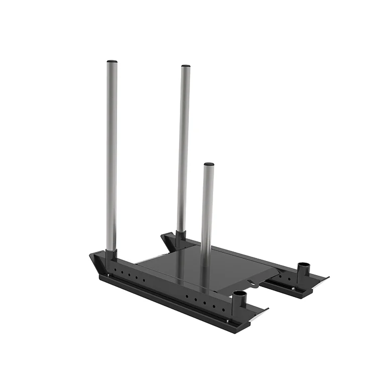 Fitness Equipment Gym Multi Use 4-Post Push Pull Crossfit Prowler Sled / Pro Power Sled