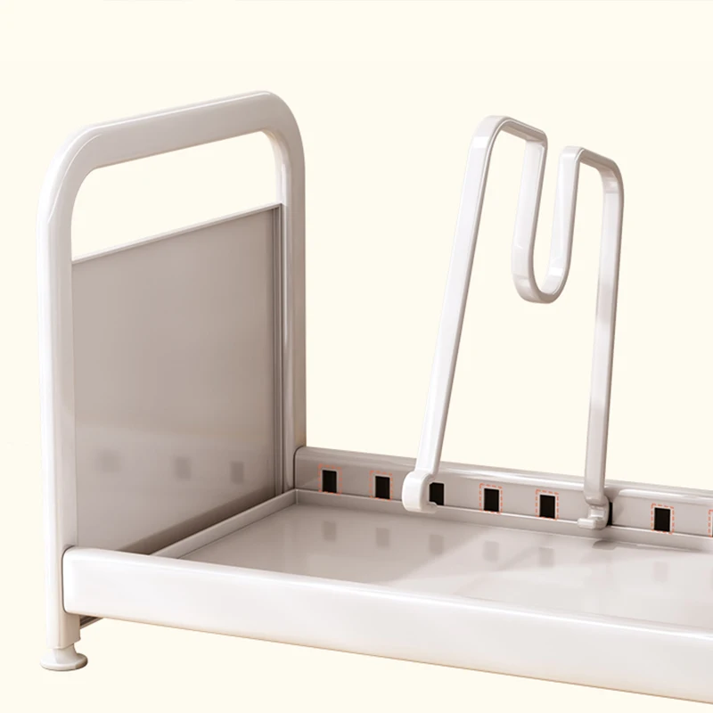 tableware kichen accessories shelf organizer plate tray cabinet adjustable dish drain bowl chopstick knife utensils storage rack