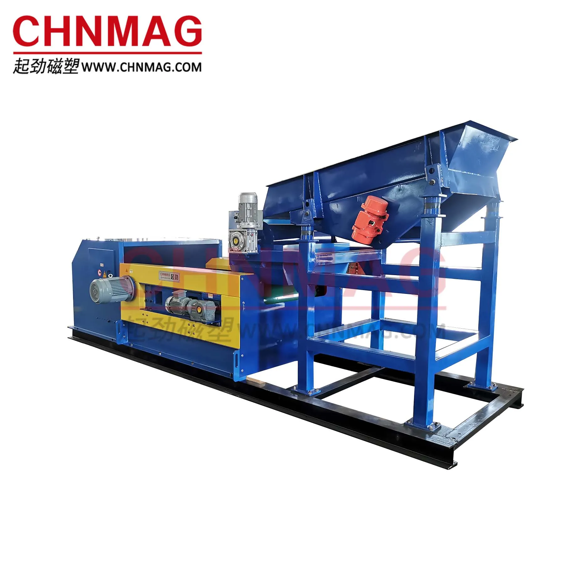 Eccentic Eddy Current Separator Non Ferrous Metal Separator Alu Copper Separation Rotor Adjustable