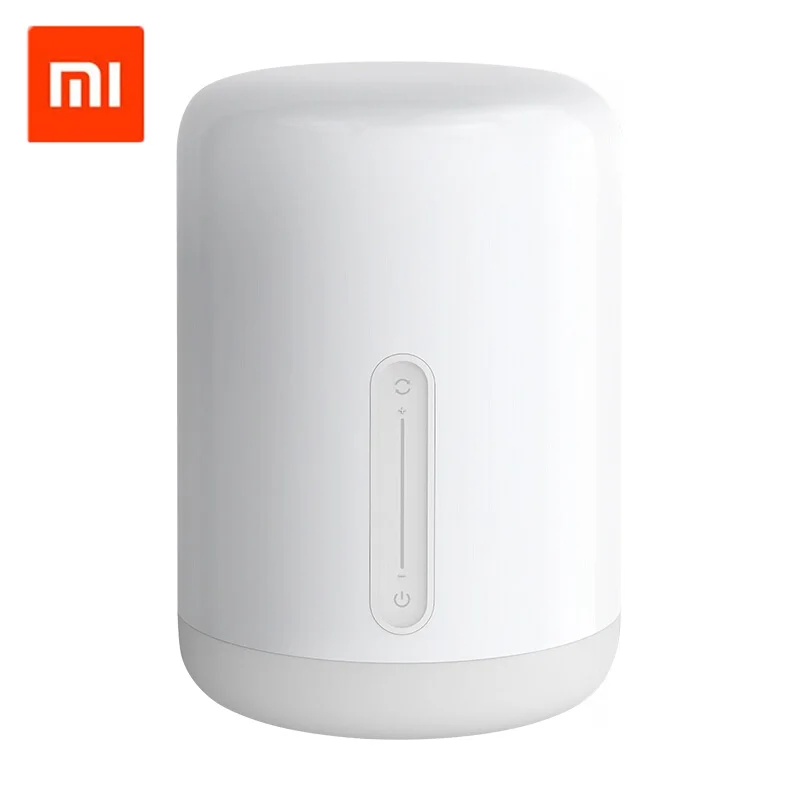 
 Глобальный Xiaomi прикроватный светильник 2 Голосовое управление сенсорный выключатель светодиодные лампы Apple Homekit Siri AI прикроватные настольные лампы в спальне  