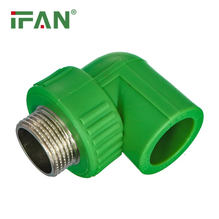 IFAN Durable All Types Of PPR Fittings Names ISO 15874 Standard PPR Pipe And Fitting For Water Supply PPR Pipe Fittings