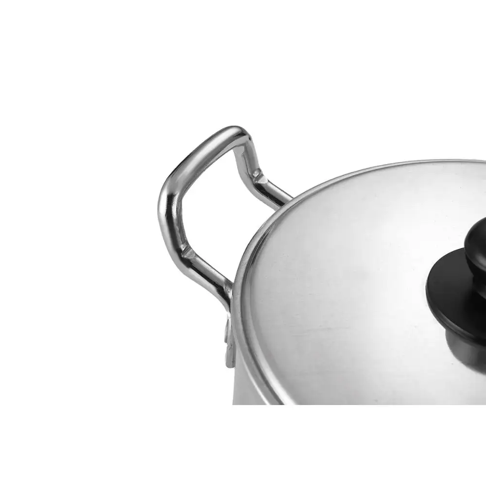 Лидер продаж алюминиевая полированная кастрюля для приготовления пищи 7 шт.