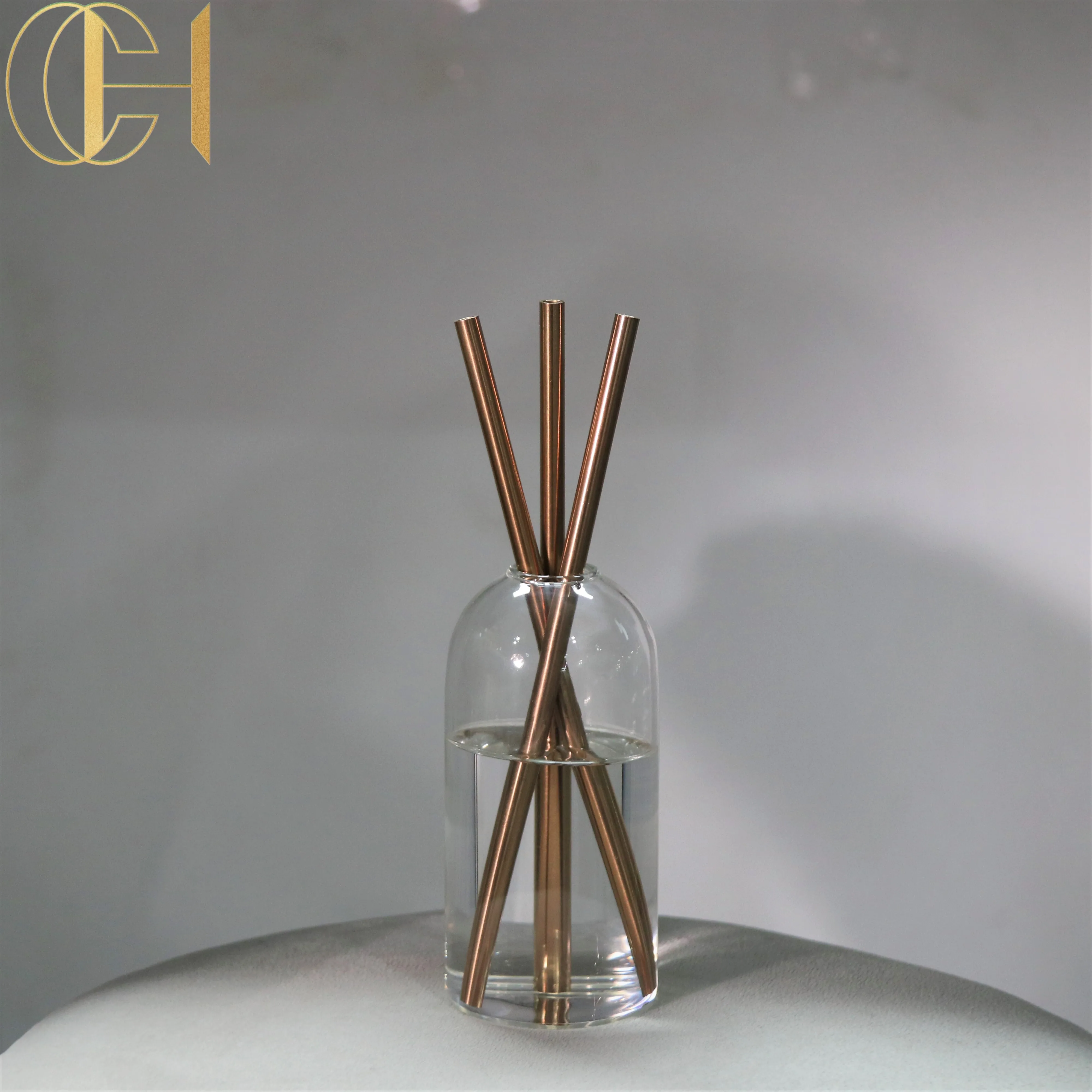 C&H New Candle Idea Metal Stick With Pristine Oil Simple Style Gift Set Wedding Birthday Unique New Style Everlasting Candle