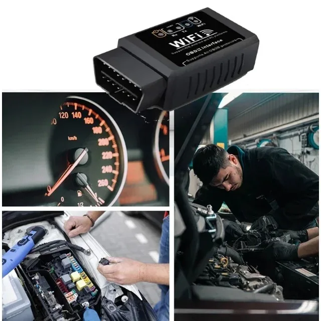Заводская цена OBD II WIFI ELM327 V 1 5 сканер автомобильный прибор обнаружения неисправностей простой и в эксплуатации