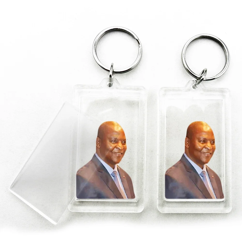 Custom Portrait Into The Key Ring Design Anime or Blank Key Chain  Customized Logo Clear Acrylic Keychain