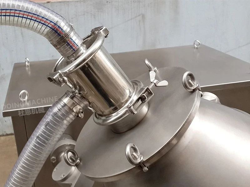 3D powder mixer tumbler