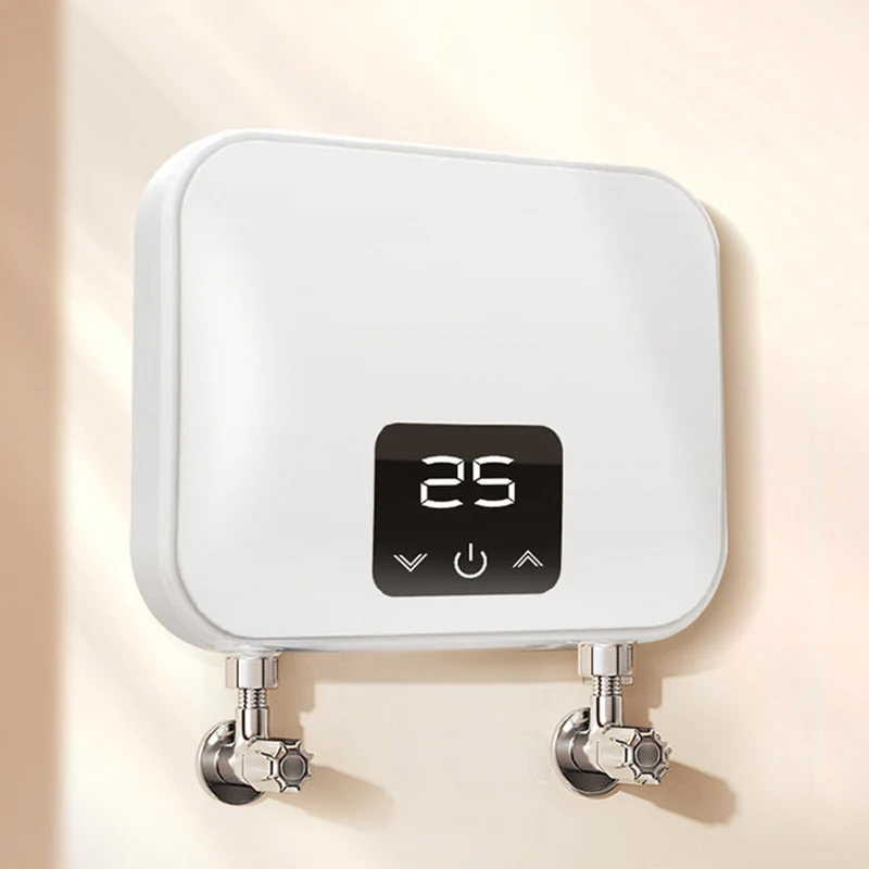 China hot water heater 5.5KW smart induction portable tankless instant electric water heater for bathroom water heater