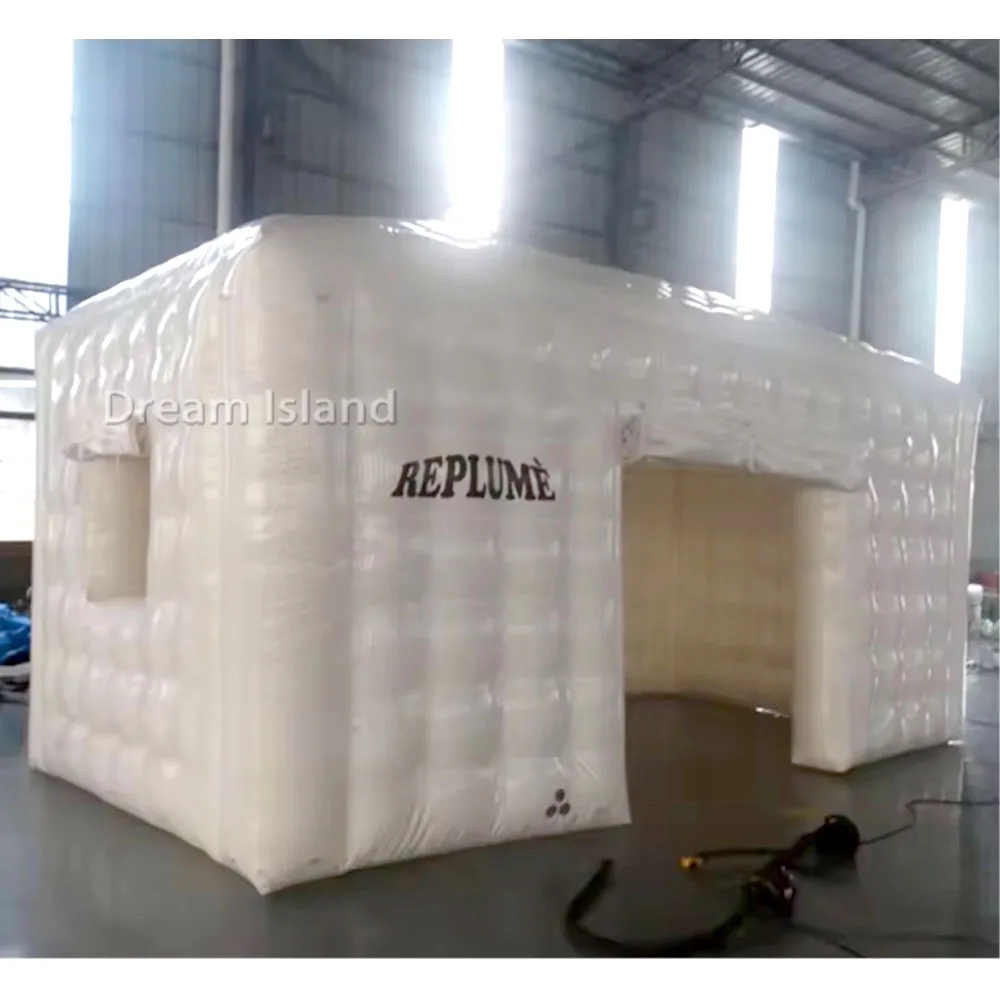 Hot sale Large white inflatable igloo portable dome tent for rental