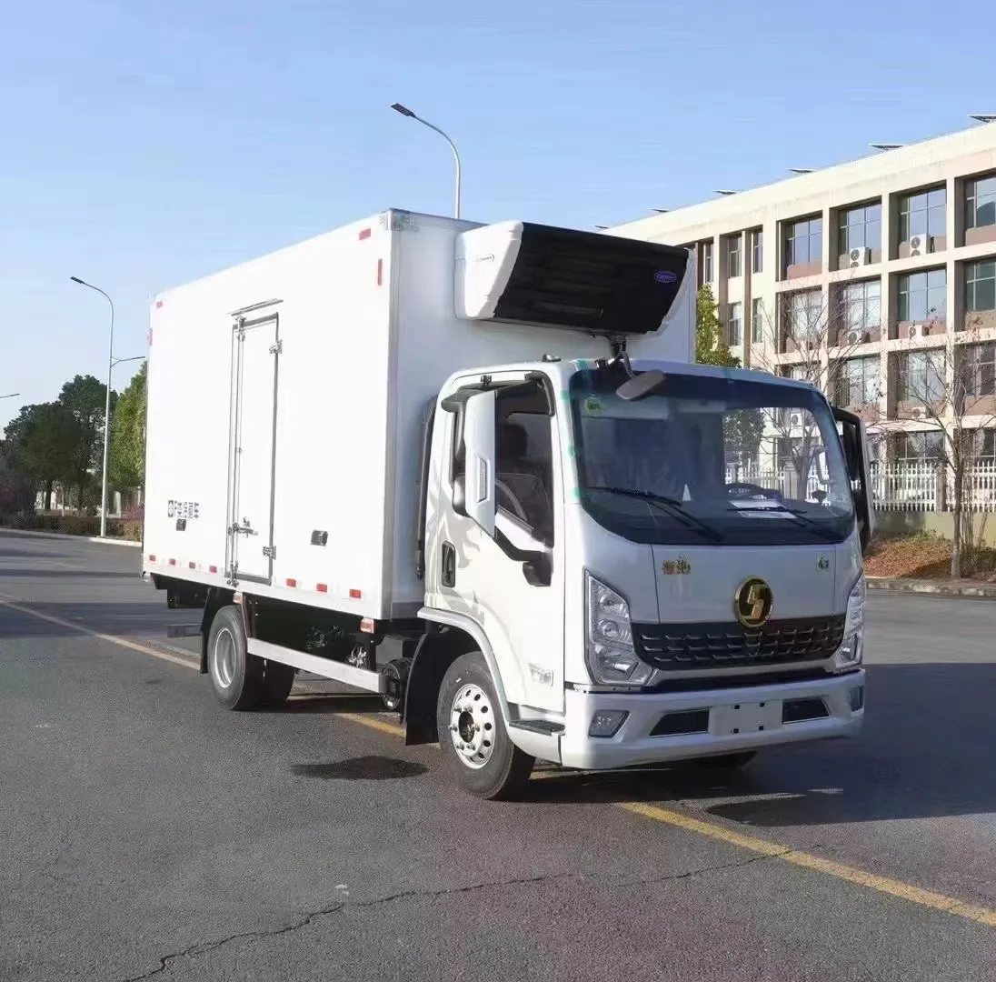 Прямая Продажа с завода 5-тонный рефрижератор SHACMAN фургон для заморозки и транспортировки овощей мяса