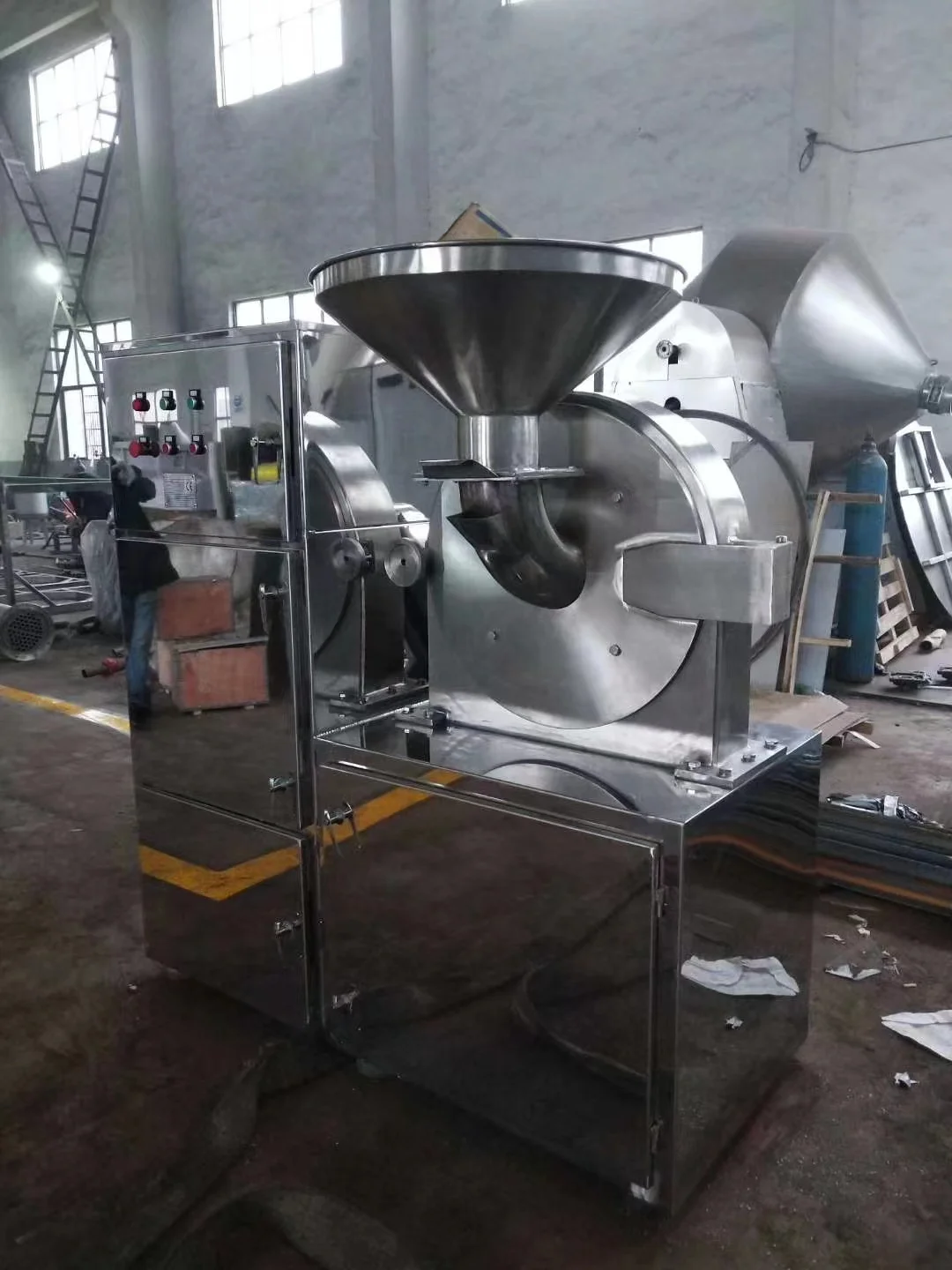 chili grinder sugar cocoa bean pin mill pulverizer spice universal pulverizer chilli pepper grinding machine