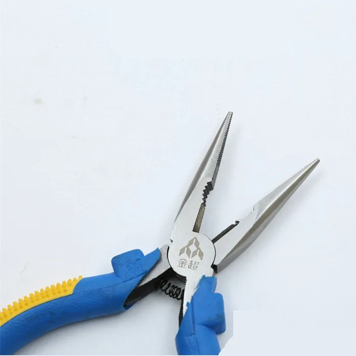 6 inch electrician household multifunctional American type long nose plier