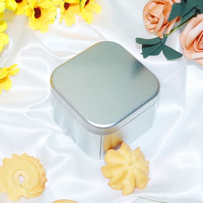 Excellent Price Customizable Cookie Box Tin Biscuit Tin Box Big Square Tin Box