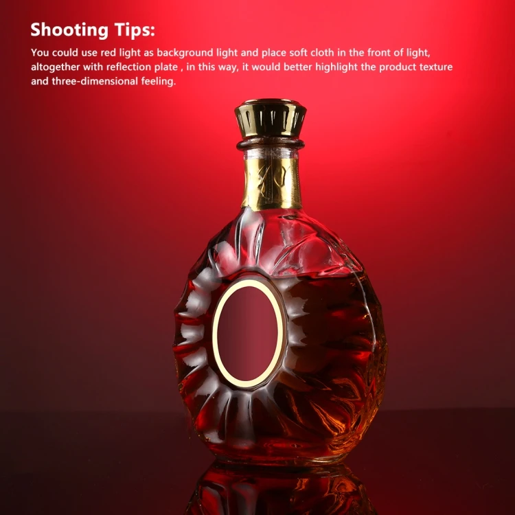 Wholesale Price PULUZ 40cm Photography Acrylic Reflective Display Table Background Board photo studio accessories