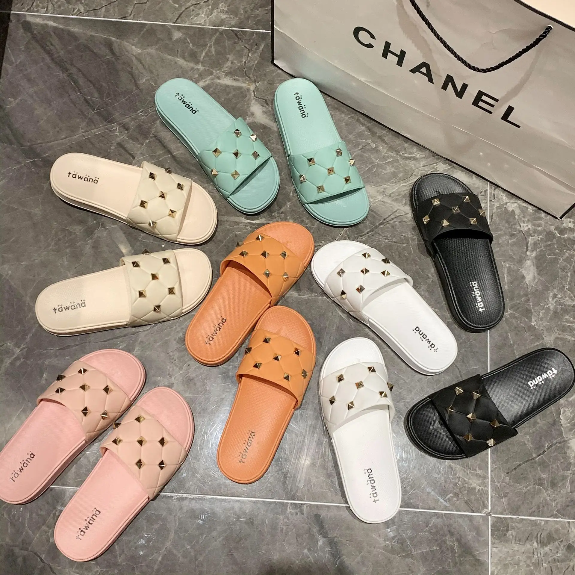 Новинка лета 2012, модная индивидуальная удобная мягкая пляжная женская обувь для ношения ногтей из ивы, женская обувь для улицы и дома