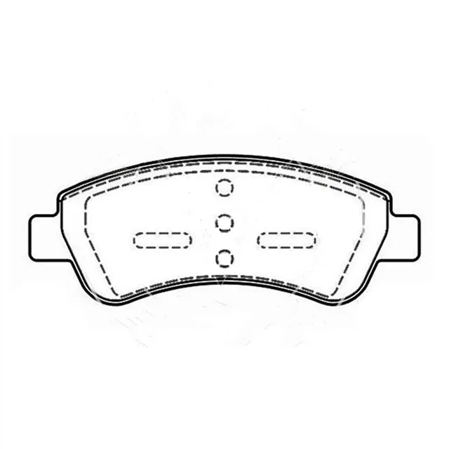 China factory wholesale 4254.23  D1213 D1943 For Peugeot 307 Citroen C3 C4 Car Brake Pads