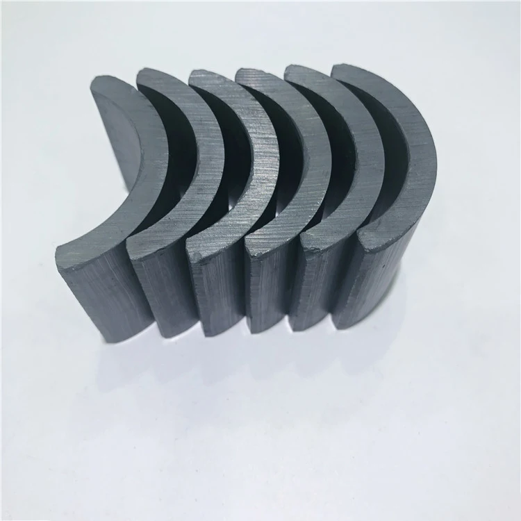 Motor Application Ferrite Ceramic Arc Magnets Design Good Price Arc Ferrite Magnet/Iman Neodimio