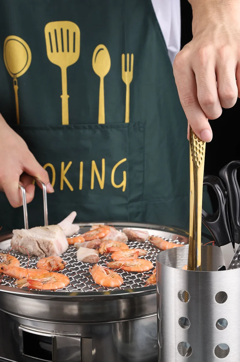 The Best Quality Meat Metal Tongs 304  Stainless Steel Tongs Kitchen Accessories