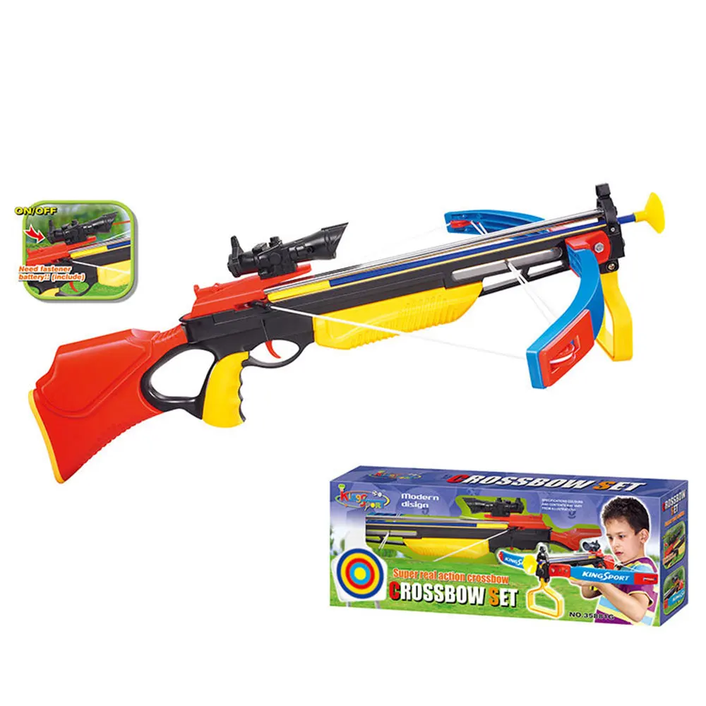 HW TOYS Kids Outdoor Hobby Sports Work Out Children shooting Infrared bow and arrow Toy