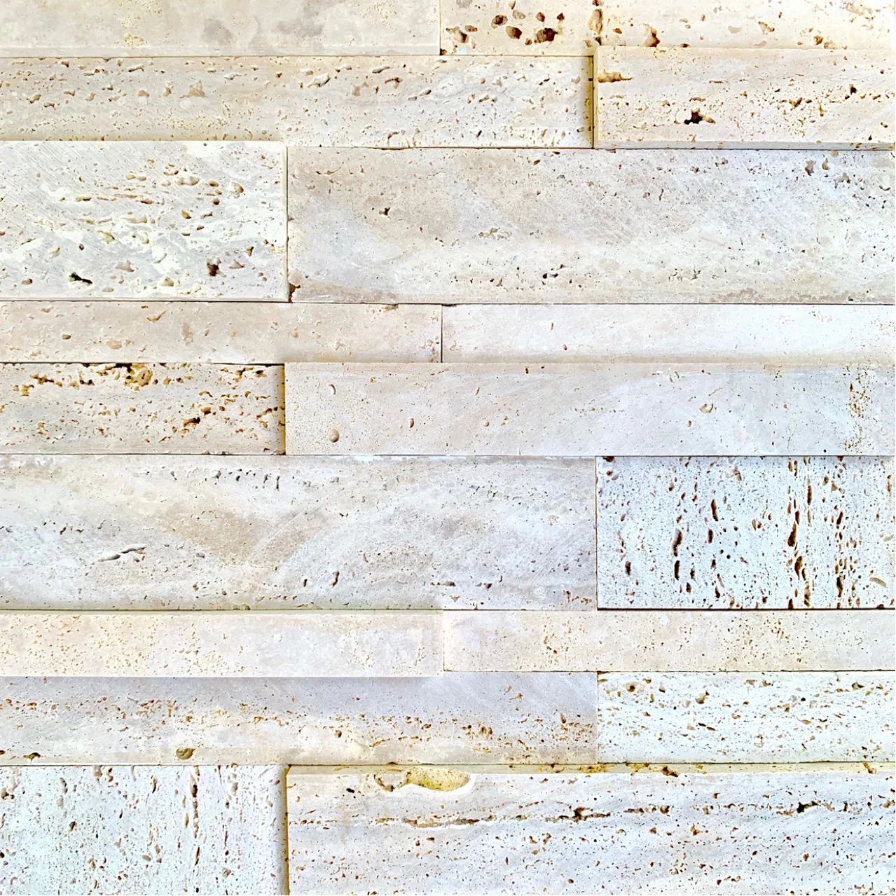 Quality Natural Stone Travertine Mosaic Customizable Wall & Floor Tiles