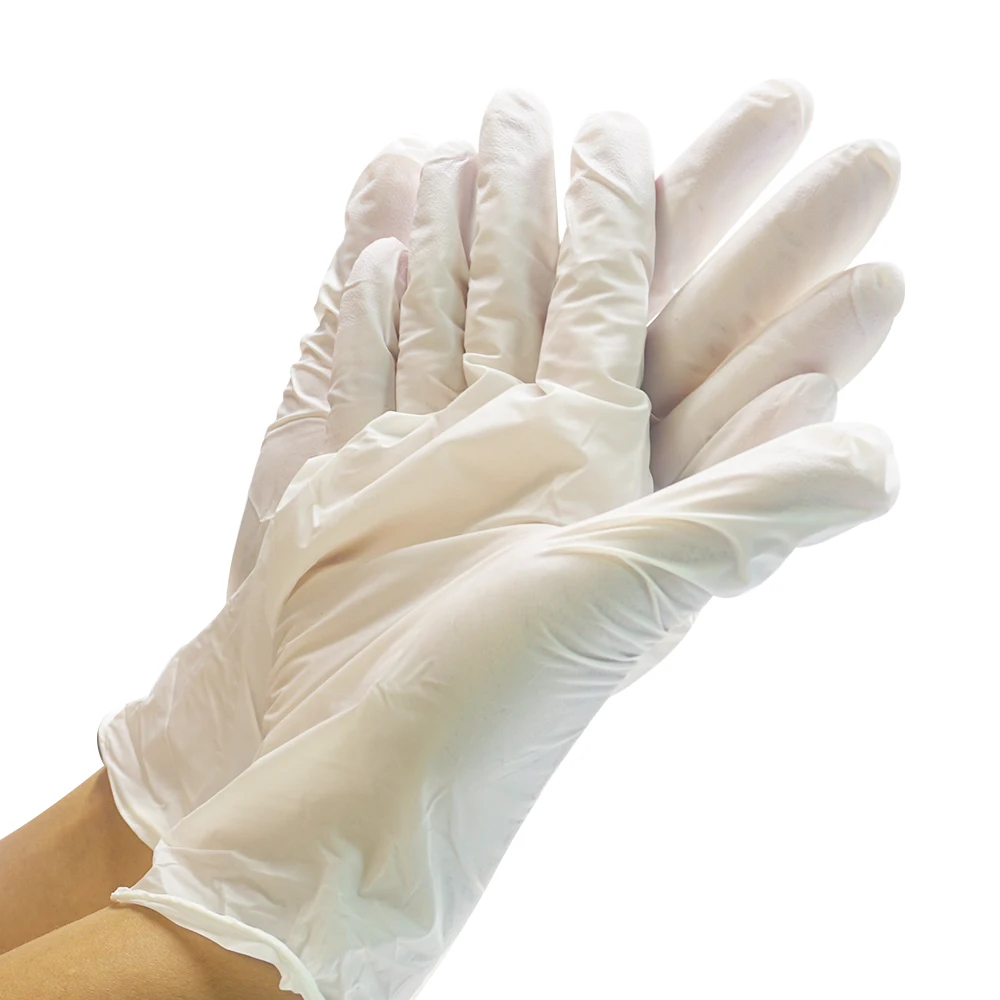 Factory Sales Glove Medic Disposal Plastic Disposable Polythene Gloves Latex Palm Individually Wrapped Medical Gloves