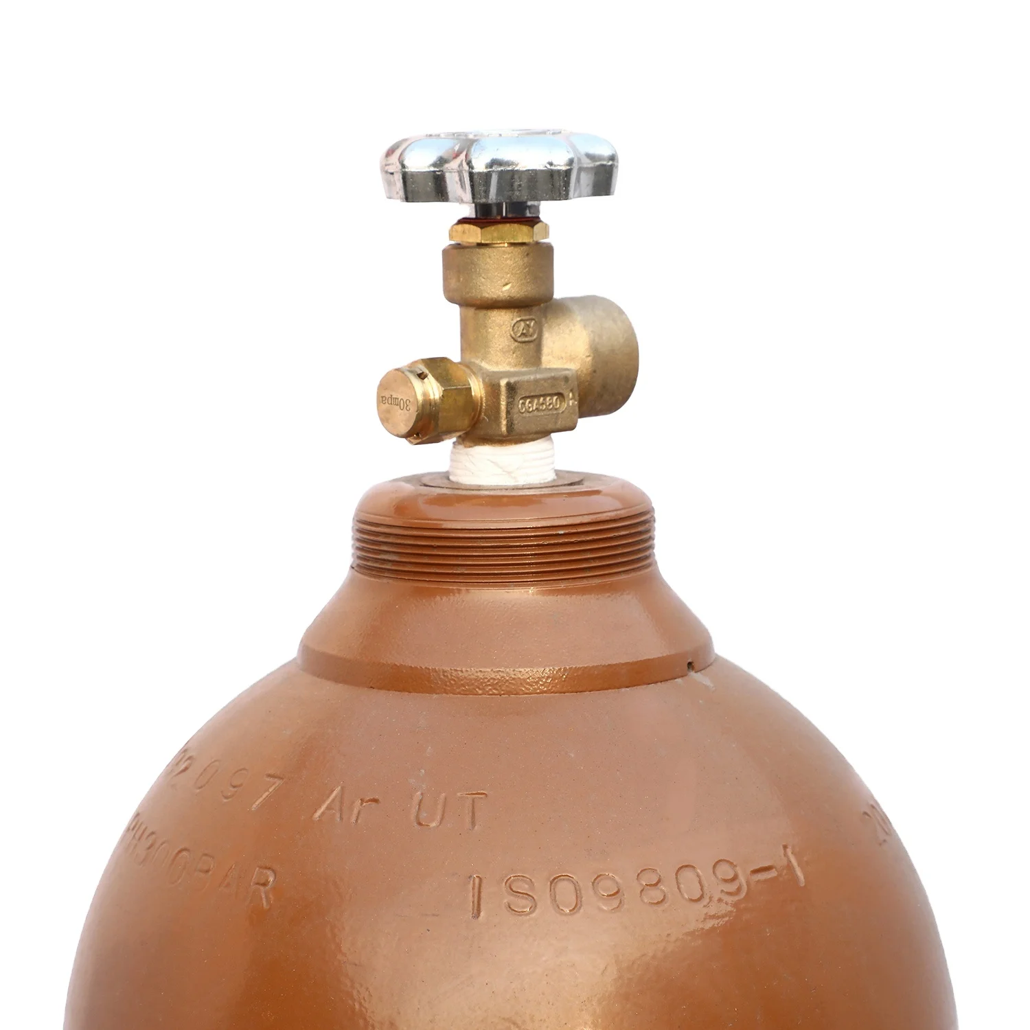 Industrial High Pure 99.999% Helium gas In 40L 50L Steel Cylinders Compress Helium Tank