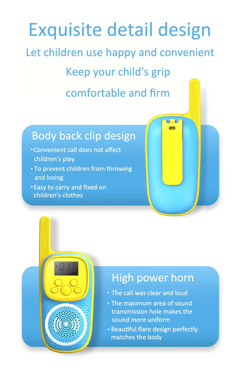 set toy mini boy talky girls rechargeable kids walkie talkies