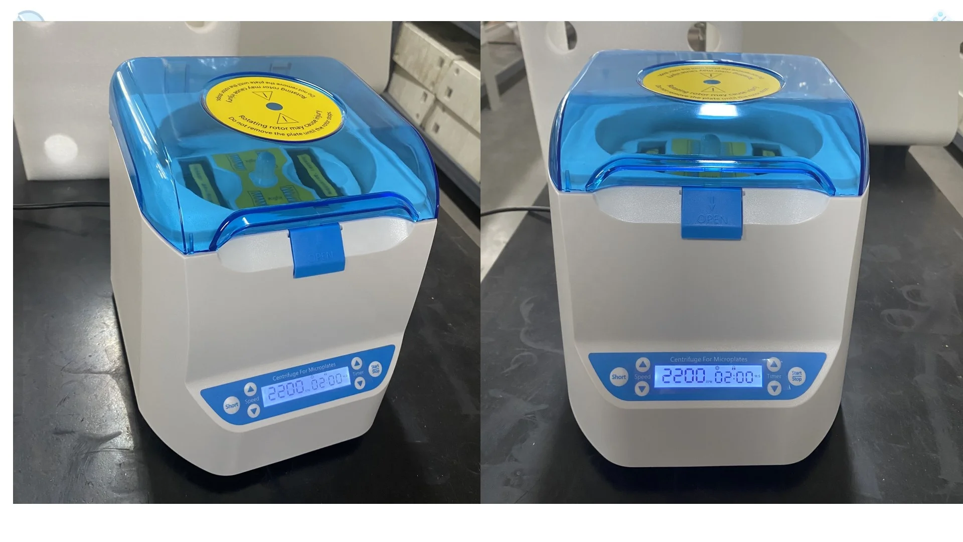 mini small size benchtop low speed 2800rpm 96 holes micro deep well Micro-plate Centrifuge TD4-M